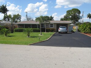 MAIN HOUSE SHOWING OFF STREET PARKING