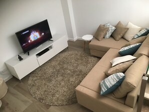 Open space living room