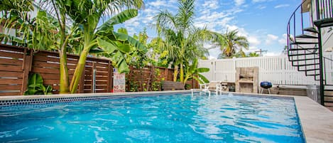 Poolview- chill in the pool after a long day of having fun.