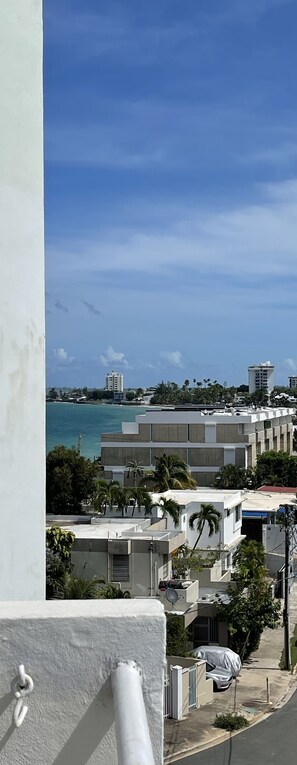 Beach view from the balcony!