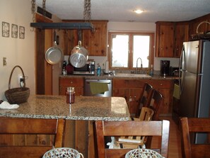 Updated and beautiful stocked kitchen