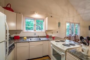 Cook up a storm in our well equipped kitchen