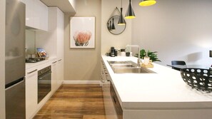 Dine in - in style!  Brand new house, brand new kitchen!