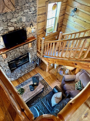View from upstairs