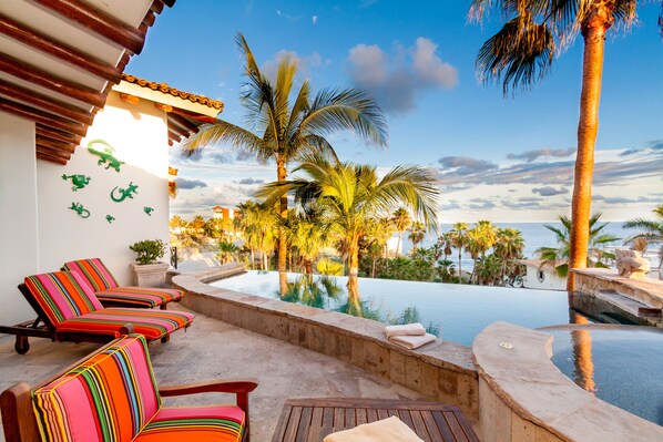 Casa Cortez offers breathtaking views of the Sea of Cortez.