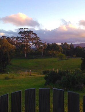 The views from the Chalet Verandah