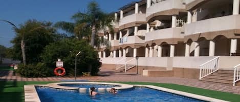 Playa Sol compound with two outdoor swimming pools