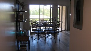 Main condo area including Dining room & Living room has full view of Lanai.