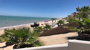 #1. BEACH ACCESS FOTO TAKEN STANDING ON STAIRS WHICH ARE 30FEET FROM OUR GARAGE 