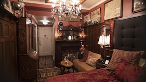 The Snug itself is retrofitted with authentic antiques 