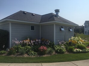 Pool house on our property