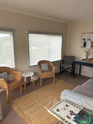 Sunroom entrance. 