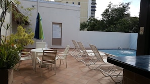 Patio and Pool