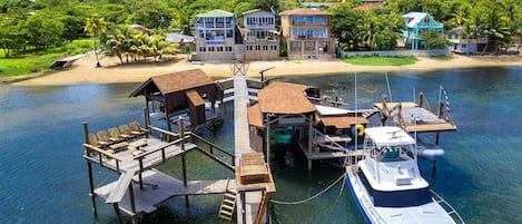 Turtle Casa's AMAZING dock, shared only with our two neighbors.