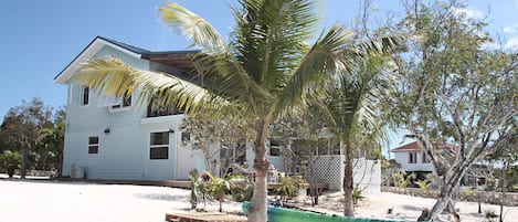 Bonefish Bella Vista 2 story house  view from the beach