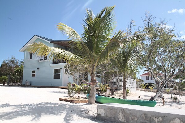 Bonefish Bella Vista 2 story house  view from the beach