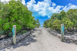 Entrance to the property