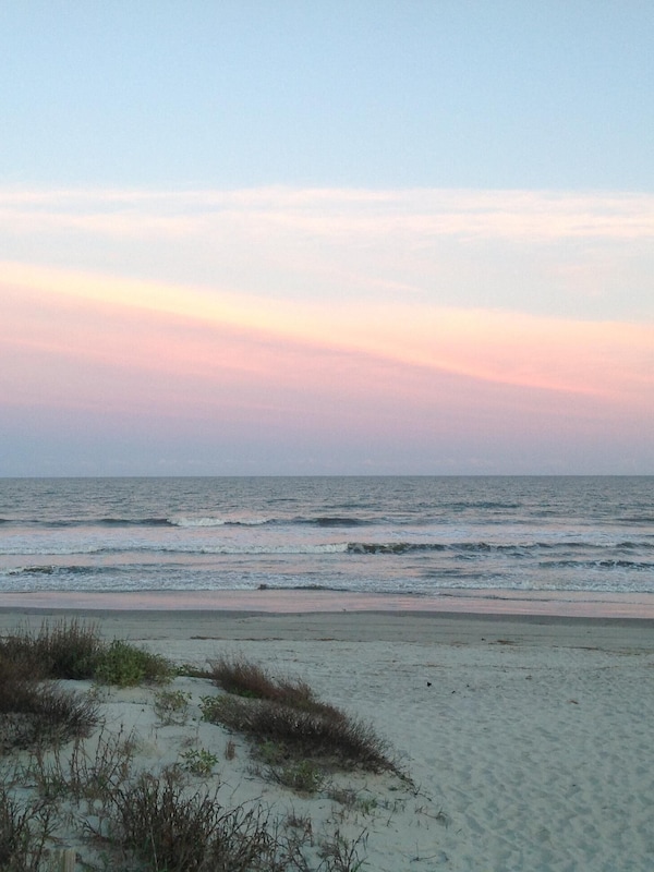 Walk on the pristine Kiawah beach or ride your bike on a 10 mile strech