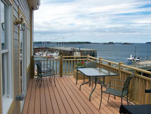 View of inner harbor from Tide Watcher deck