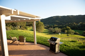 The perfect place to grill at sunset