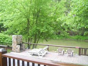 River view from front deck