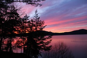 Sunset from the upper deck, December 2019