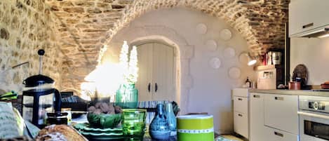 FRENCH COUNTRYSIDE ECO-CHIC | Open Plan Living/Dining/Kichen
