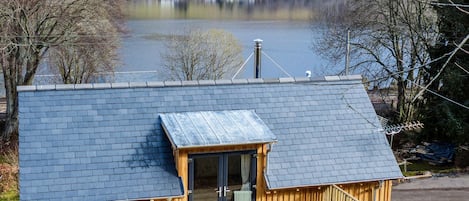 View of the decking area and Loch 