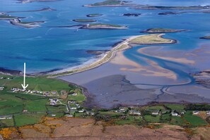Croagh Patrick Apartment location on Bertra Strand Peninsular 