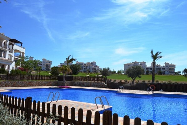 External view of Swimming Pool Looking East