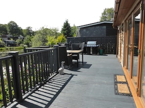 Outside decking area