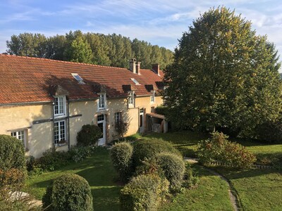 Casa rural de 8 a 10 personas en hermosa casa de campo, entre Reims y Epernay