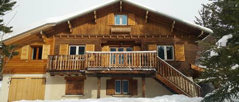 Chalet en hiver