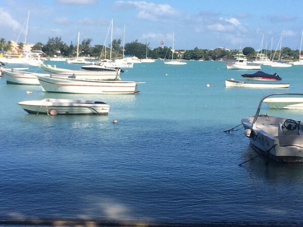 Seaview from apartment complex.