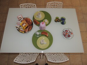 Repas de petit déjeuner