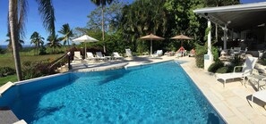 Pool and sun deck