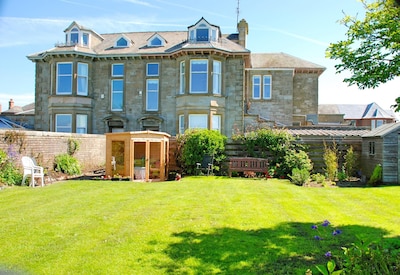 Superb Beach Front Property Overlooking Sea to Arran and Royal Troon Golf Course