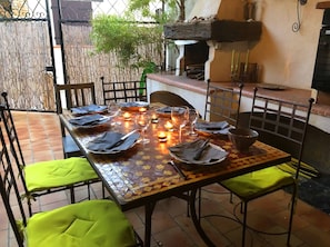Restaurang utomhus