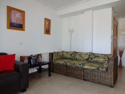 Two bedroom apartment in quiet location close to pool