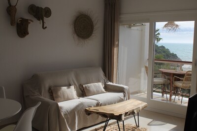 Schöne Wohnung mit Meerblick (1 Schlafzimmer für.