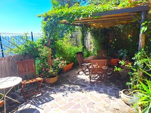the gazebo area