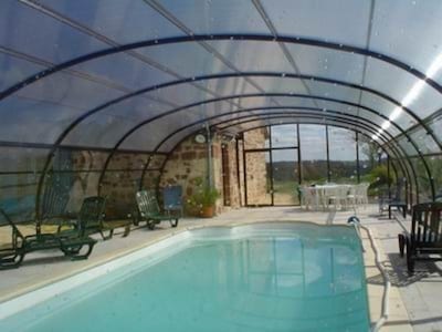 comfortable farmhouse with swimmingpool- Badefols d'Ans