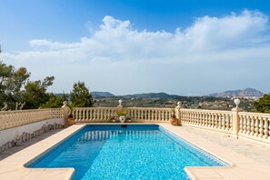 The pool with a view