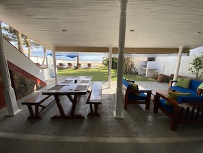 Plenty of shaded veranda for outdoor living and dining.