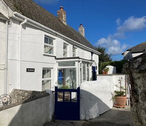 quiet location next to the church