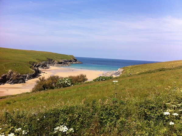 Nearby Polly Joke beach.