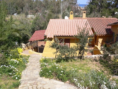 Rent Villa in Cala Sinzias 150 m from the sea