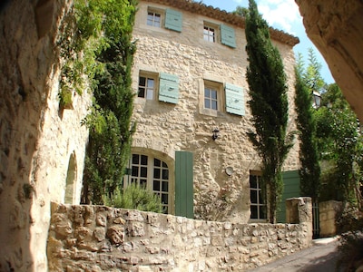 A Provencal village house within walking distance of shops and restaurants.