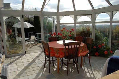 Amazing Panoramic Views Over Glastonbury, Near Tor, And Chalice Well