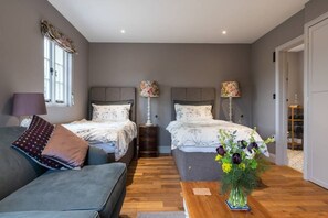 The accommodation can be set up as a twin on request.